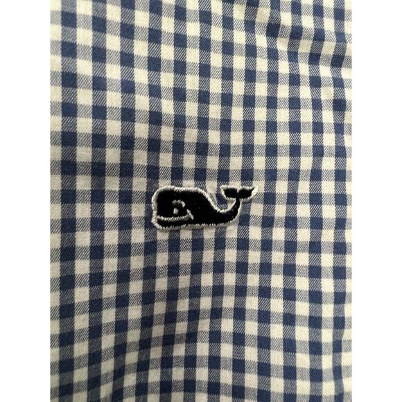 Vineyard Vines Whale Shirt Men's Small Plaid Slim Fit Button Down - Picture 3 of 7